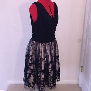 Dress Barn navy dress